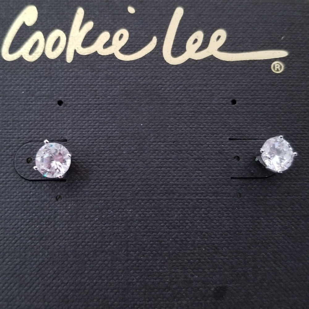 Cookie Lee CZ Earrings NWT!!
